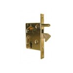 Serrure manuelle pour portail coulissant  encastrer - sans gche 447