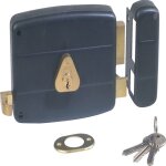 Serrure monopoint en applique horizontale  tirage 45mm droite - cisa - 501210 - 02 - 1a