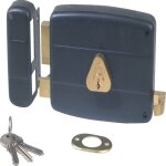 Serrure monopoint en applique horizontale  tirage 45mm gauche - cisa - 501210 - 02 - 2a