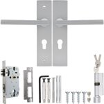 Serrure de poign�e de porte de style europ�en chambre int�rieure salon serrure de s�curit� m�canique