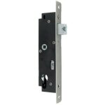 Serrure de portail gk axe 29mm  encastrer finition brut - tirard - gk401001