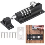 Serrure de porte combin�everrou coulissant inviolable verrou de porte haute s�curit� pour la maison et ...