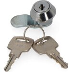 Serrure de rechange - edm - mod�le 85800 � 85807 - m�tal - unique - gris