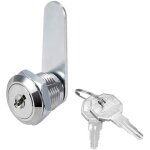 Serrure de scurit pour porte de placard avec 2 cls pour armoire de bureau