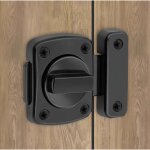 Serrure universale de s�curit� pour porte de chambre noire installation facile avec vis incluses 5. 5 ...