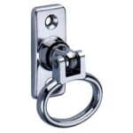 Serrure - vachette - boucle double chr 7 / 70 a trou 1 p - profil cylindre europ�en - finition mat - ...