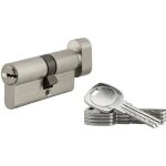 Sp - cylindre de serrure � bouton 30bx40mm nickel 5 cl�s r�versibles - sp