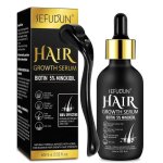 Srum de croissance capillaire - minoxidil - kit de traitement - biotine - anti - chute - pour hommes ...
