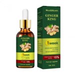 Srum de croissance cheveux huile germinale gingembretraitements pour la repousse des cheveux 30ml - ...