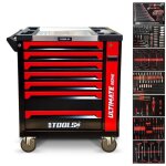 Servante datelier bm tools 8 - 7 - ultimate - serie - 296 outils haute qualité inclus 7 / 8 tiroirs pleins ... Servante datelier bm tools 8 - 7 - ultimate - serie - 296 outils haute qualité inclus 7 / 8 tiroirs pleins ...
