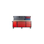Servante datelier - 2 210 x 490 x 1 438 mm - 6 tiroirs - 950 kg - bois dhévéa Servante datelier - 2 210 x 490 x 1 438 mm - 6 tiroirs - 950 kg - bois dhévéa