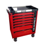 Servante datelier kraft muller km - xxl pro ii tools - 257 outils - cl dynamo - 7 tiroirs 1 coulissant ...