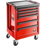 Servante datelier vide roll facom - roll. 6m3apb - 6 tiroirs - 3 modules par tiroir - rouge