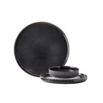 Service 18 pi�ces noir - charbon