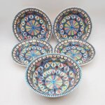 Service  couscous assiettes creuses bakir royal - 4 pers