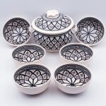 Service  soupe bakir gris - 6p