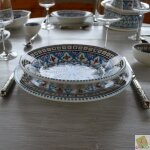 Service de table complet bakir turquoise - 12 pers