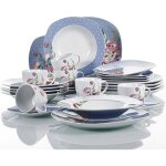 Service de table en porcelaine 30 pi�ces pour 4 � 12 personnes s�rie hannah hannah - 30 pcs mit kaffeeservice ...