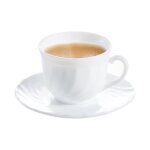Service tasses et sous tasses 22cl trianon luminarc - 6 tasses et 6 sous - tasses