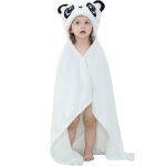 Serviette de bain - bb - 100 x 70 cm - extra doux - absorbant - respirant blanc