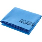 Serviette de bain - bleu - 140 x 70 cm - microfibre absorbante - s�che rapidement - douce pour la peau ...