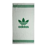 Serviette blanc / vertes homme adidas towel