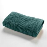 Serviette invite 30 x 50 cm eponge unie tendresse orage