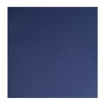 Serviettes en papier molletonn� bleu marine 40 x 40 cm par 50