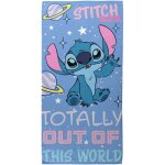 Serviette de plage 100% microfibre 70�140 cm ? stitch lyowe ? mod�le stitch01?bt