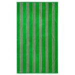 Serviette de plage - le comptoir de la plage milonga vert - taille l - ponge velours jacquard
