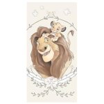 Serviette de plage disney roi lion simba 70x140 cm numro darticle : jfk034651 serviette de plage enfant ...