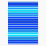 Alpes blanc - drap de plage cama�eu bleu 140x180 cm ? seviette de plage xxl 100 % coton �gyptien rayures ...