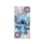 Serviette de plage stitch disney flower 100% coton Serviette de plage stitch disney flower 100% coton