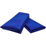 Serviette en polyester avec bords ourl�s pour mariage r�ception d�ner banquets f�tes de no�l ? 19 x 19 ...
