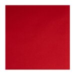 Serviettes en soft aspect tissu rouge 40 x 40 cm par 50