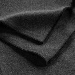 Serviettes de table - mistralines - anthracite - 100% coton recycl� - 40 x 40 cm - lot de 3