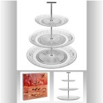 Serviteur 3 etages renaissance - verre