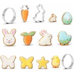 Set 16 emporte - pi�ces p�ques ? moules � biscuits & d�coupoirs pour p�tisserie et sabl�s