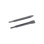 Set de 2 burins sds - plus plat et pointu scheppach - 7907900003