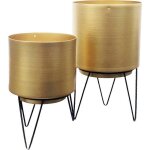 Pot de fleur pied filaire x2