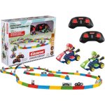 Set de 2 karts radiocommand�s - carrera rc - mario? kart tabletop - mario et luigi - circuit � construire ...