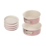 Set de 2 moules à manqué et moules pour layer cake - dr oetker - rétro - 18 et 20 cm Set de 2 moules à manqué et moules pour layer cake - dr oetker - rétro - 18 et 20 cm