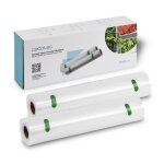 Set de 2 rouleaux gaufrs pour machines  emballer sous vide - cecotec - 28 x 600 cm - sans bpa