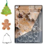 Set de 20 emporte - pi�ces - pour p�tisserie no�l & xmas - d�coupoirs biscuits et sabl�s