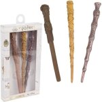 Set de 3 stylos harry potter baguettes magiques