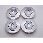 Set de 4 couvertures pour jante en aluminium 8200043899 renault 57 mm - badge - emblegrave me - logo ...