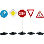 Set de 5 panneaux de signalisation routière pour enfant - klein - 2980 Set de 5 panneaux de signalisation routière pour enfant - klein - 2980