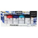 Set de 6 peintures pouring acrylique - 6 x 118 ml Set de 6 peintures pouring acrylique - 6 x 118 ml