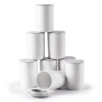 Duronic p8ym2 8 pots en cramique de 125 ml compatible avec yaourtire ym1 et ym2 de duronic