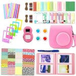 Set daccessoires pour cam�ra 10 en 1 rose pour fujifilm instax mini 8 8 9